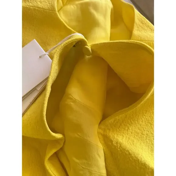 Emilia Wickstead Veronique Lemon Top NWT Size 6